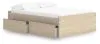 Ashley Furniture EB9632B14 Ashley Furniture EB9632B14 Onita - Full Platform Bed With 2 Side Storage - Natural