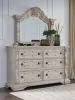 Ashley Furniture PCB948B1 Ashley Furniture PCB948B1 Bruchandi - Dresser And Mirror - Antique White
