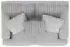 Jackson Furniture Industries 230302-1847/18-1998/18 Jackson Furniture Industries 230302-1847/18-1998/18 Eagan - Loveseat - Moonstruck