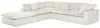 Jackson Furniture Industries 4445/31/59/28-11 Posh - 5 Piece Modular Sectional With 2 Armless, 2 Corners, 1 Cocktail Ottoman - Porcelain