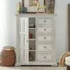 Liberty Furniture 361W-BR42 Big Valley - Door Chest - Whitestone