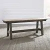 Liberty Furniture 62-C9000B Lindsey Farm - Backless Bench - Gray & Sandstone
