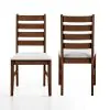 New Classic D1652B-20 New Classic D1652B-20 Pascal - Ladderback Dining Chair (Set of 2) - Walnut
