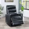 New Classic U2518-14-BLK Takami - Swivel Recliner - Black