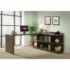 Riverside Furniture 28034 Perspectives - Peninsula Bookcase - Brushed Acacia
