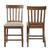 New Classic D4115-22 Putnam - Counter Chair (Set of 2) - Walnut