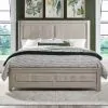 Liberty Furniture 522-BR-KPB Modern Play - King Panel Bed - Natural White