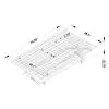 CoasterSleep 1137 Eden - Metal Twin Pop Up Trundle Bed - Black