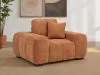 Coaster Fine Furniture 509353 Octavia - Fabric Upholstered Track Arm Accent Chair - Orange