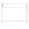 Coaster Fine Furniture 460361WHT Alevera - Metal Twin Over Twin Bunk Bed With Ladder - White