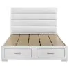 Coaster Fine Furniture 203510KWB1 Felicity - California King Headboard, Box 1 of 3 - White High Gloss