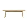 Intercon AC-TA-3896-AQO-C Arcadia - Fixed Top Leg Table - Antique Oak