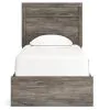 Ashley Furniture B2587B11 Ralinksi - Twin Panel Bed - Gray