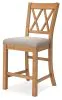 Ashley Furniture D773-124 Havonplane - Upholstered Barstool (Set of 2) - Brown