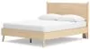 Ashley Furniture EB2444B2 Cabinella - Queen Platform Panel Bed - Tan