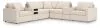 Ashley Furniture 92103S69 Ashley Furniture 92103S69 Modmax - 7-Piece Balanced Sectional With Audio And Storage Consoles - Oyster