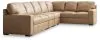 Ashley Furniture 38006S6 Ashley Furniture 38006S6 Bandon - 4-Piece Sectional With Laf Loveseat - Toffee