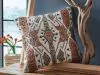 Ashley Furniture A1001110 Kierenworth - Pillow (Set of 4) - Sienna / Ivory / Black