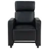 CoasterEveryday 600181-S3B Toohey - 3 Piece Upholstered Tufted Recliner Living Room Set - Black