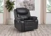 Coaster Fine Furniture 610233P Sycamore - Upholstered Power Recliner Chair - Dark Gray