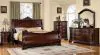 Furniture of America CM7277CK-BED Bellefonte - California King Bed - Brown Cherry