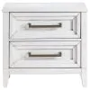 CoasterEveryday 224842 Marielle - 2-Drawer Nightstand Bedside Table - Distressed White