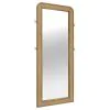 Coaster Fine Furniture 224309 Arini - Cane Weave Full Length Standing Floor Mirror - Sand Wash