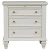 CoasterEssence 201301KWN-S4 Sandy Beach - 4 Piece California King Bedroom Set - White