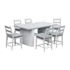 Intercon NS-BS-460C-BUF-K24 Nash - Outdoor Dining Barstool - Buff