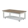 Liberty Furniture 762-OT1010 Turnberry Park - Rectangular Cocktail Table - Washed White