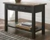Ashley Furniture T736-4 Tyler Creek - Sofa Table - Grayish Brown / Black