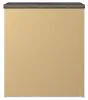 Ashley Furniture B1190-92 Gerridan - Two Drawer Night Stand - White / Gray