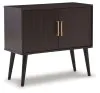 Ashley Furniture A4000399 Ashley Furniture A4000399 Orinfield - Accent Cabinet - Dark Brown
