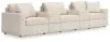 Ashley Furniture 92103S9 Ashley Furniture 92103S9 Modmax - 5-Piece Sectional With Storage Consoles - Oyster