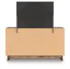 Ashley Furniture PCB3367B1 Ashley Furniture PCB3367B1 Chirason - Six Drawer Dresser And Mirror - Brown
