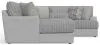 Jackson Furniture Industries 3480/75/30/72-18 Jackson Furniture Industries 3480/75/30/72-18 Titan - 3 Piece Sectional With Comfort Coil Seating And 9 Included Accent Pillows (Left Side Facing Chaise) - Moonstruck