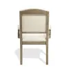 Riverside Furniture 59453 Myra - Upholstered Arm Dining Chair (Set of 2) - Natural