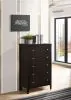 CoasterEveryday 202095 Carlton - 5-Drawer Bedroom Chest - Cappuccino