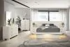 CoasterEssence 202990KE-S6P Jessica - 6 Piece Eastern King LED Bedroom Set - Cream White