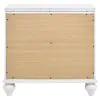 CoasterEveryday 205892 Barzini - 2-Drawer Nightstand - White