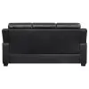 CoasterEveryday 506551-S2 Finley - 2 Piece Upholstered Padded Arm Tufted Sofa Set - Black