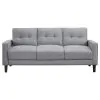 Coaster Fine Furniture 506781 Bowen - Upholstered Track Arm Tufted Sofa - Gray