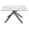 Coaster Fine Furniture 708138-S2 Carvell - 2 Piece Square Coffee And End Table Set - Mirage White