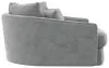 Jackson Furniture Industries 71009-1400/28 Jackson Furniture Industries 71009-1400/28 Matty - Round Accent Cuddle Chaise - Pewter