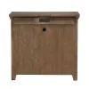 Liberty Furniture 930-BR62 Carolina Park - 2 Door Bedside Chest With Charging Station - Amber Brown