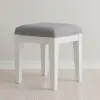 Liberty Furniture 781-BR99 Reflections - Vanity Stool - Pearl White & Rhinestone