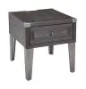 Ashley Furniture T901-3 Todoe - Rectangular End Table - Dark Gray