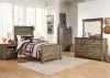 Ashley Furniture B446-53 Trinell - Twin Panel Headboard - Brown