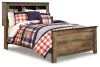 Ashley Furniture B446B87 Ashley Furniture B446B87 Trinell - Full Bookcase Panel Bed - Brown