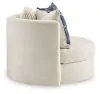 Ashley Furniture 3370644 Padova - Swivel Accent Chair - Ivory